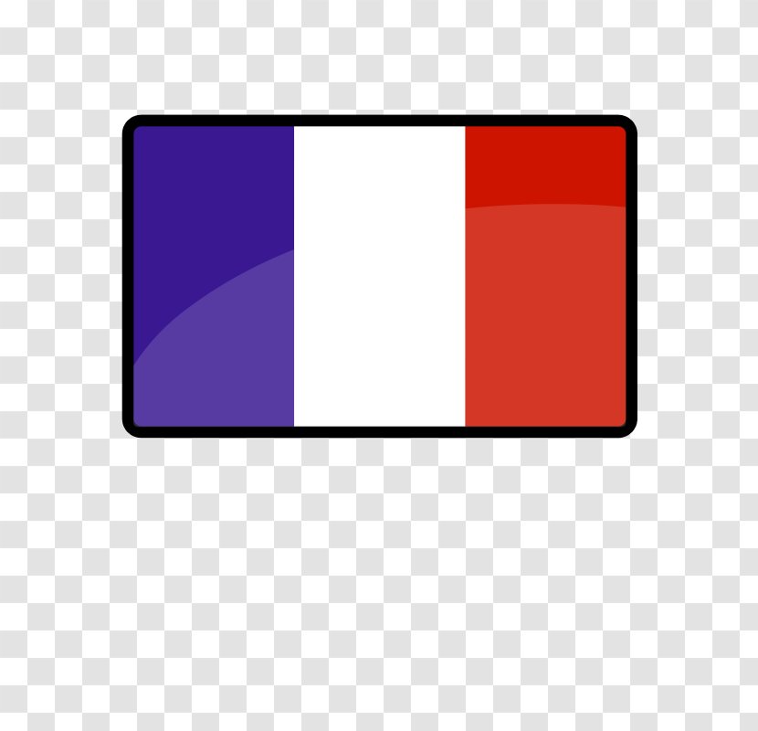 Flag Of France National - Rectangle Transparent PNG
