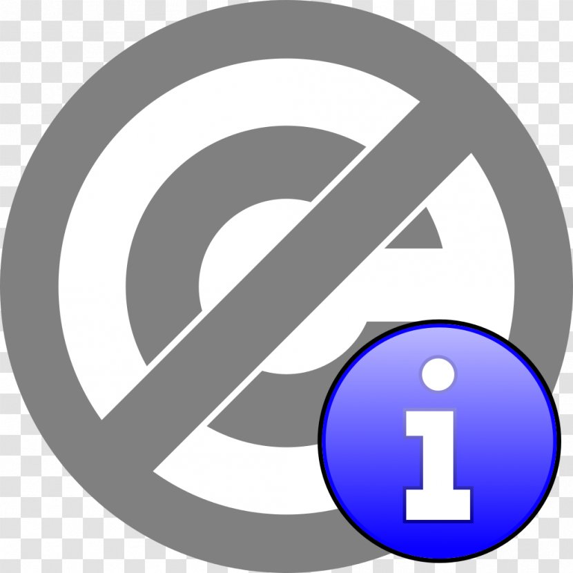 Public Domain Copyright Clip Art - Info Transparent PNG