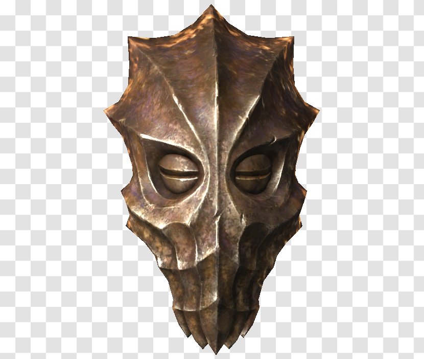 The Elder Scrolls V: Skyrim – Dragonborn Mask Hannya Transparent PNG