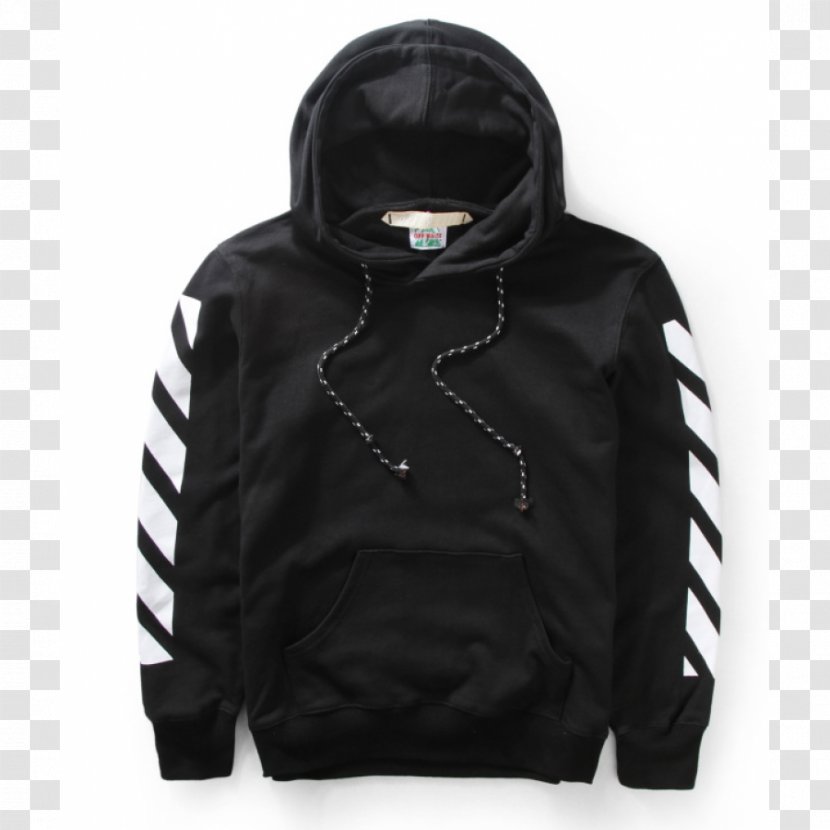Hoodie T-shirt Tracksuit Off-White Sweater - Polar Fleece Transparent PNG