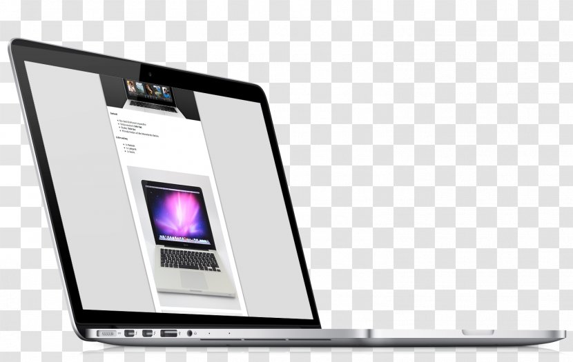 MacBook Pro Laptop Intel Core I7 - Macbook Transparent PNG
