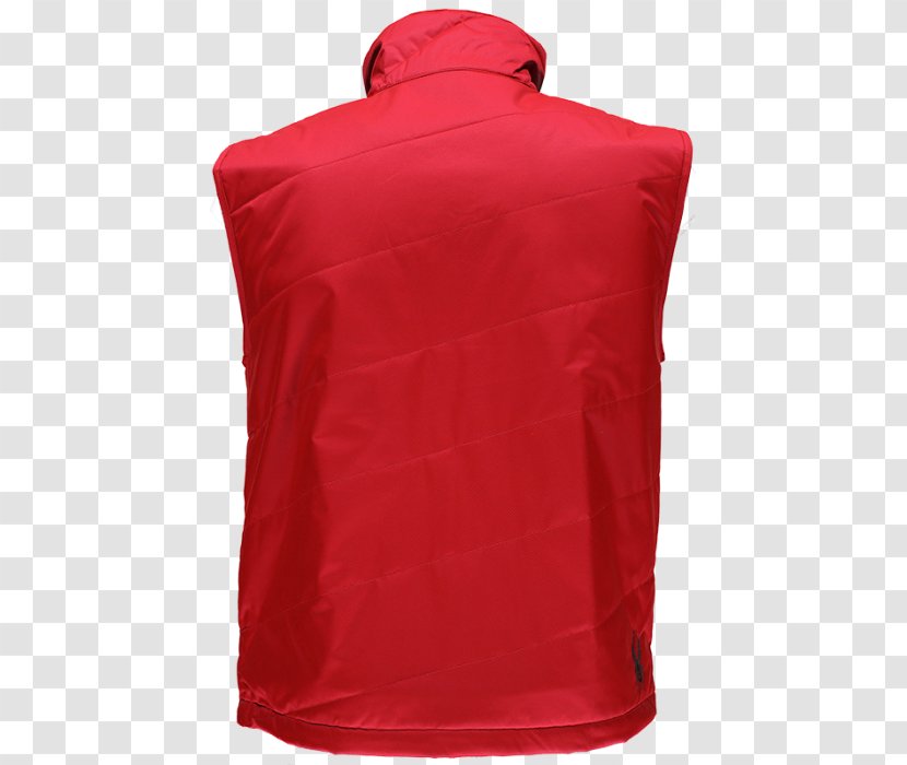 Gilets Sleeveless Shirt Corporation Insulator - Red Undershirt Transparent PNG