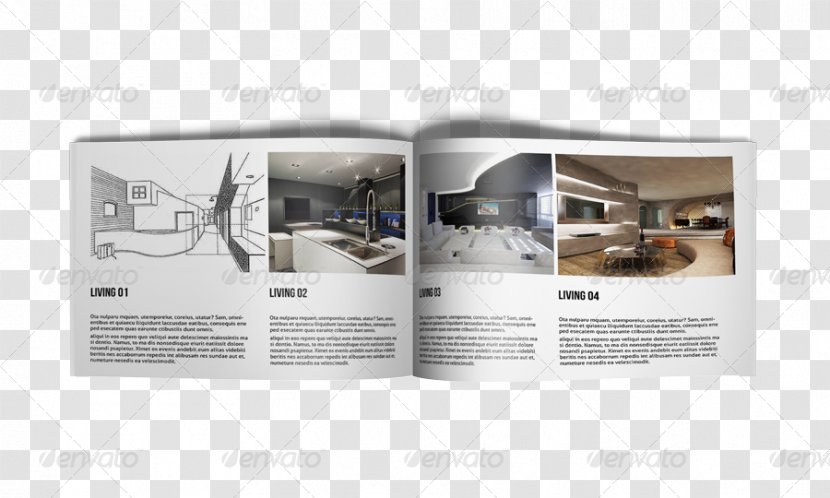 Brochure Brand - Architecture - Behance Transparent PNG