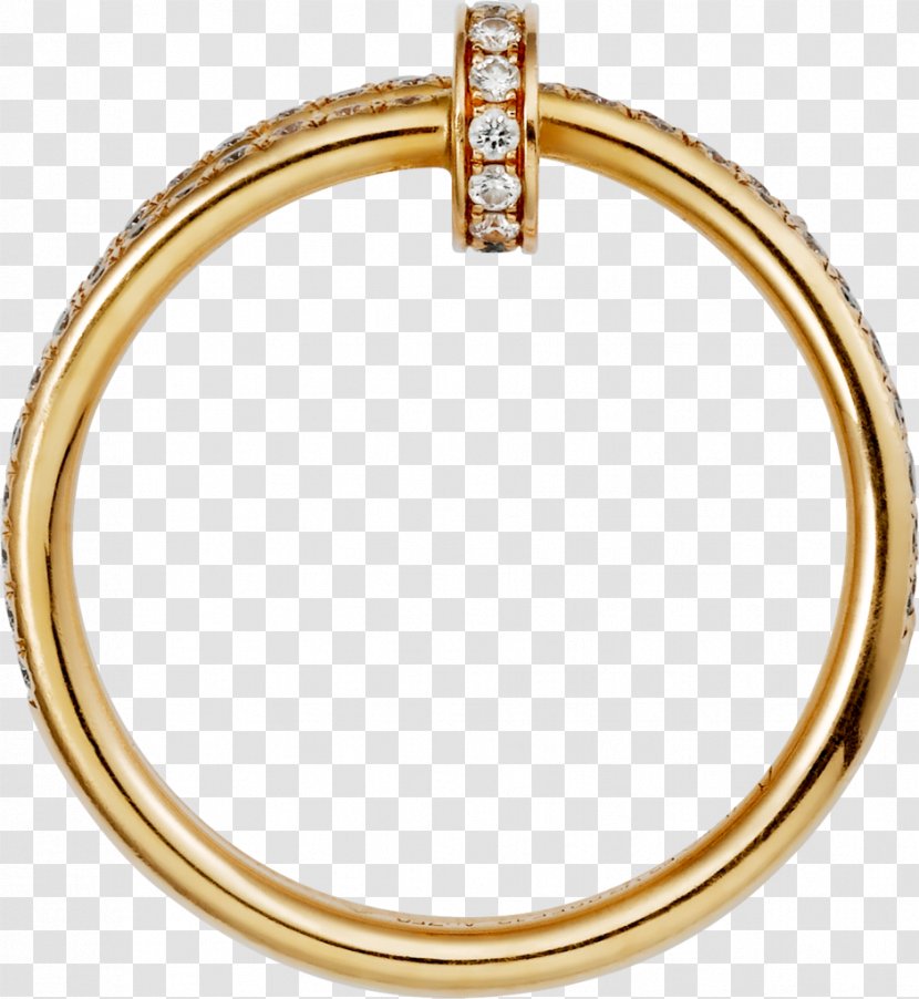 Ring Size Diamond Jewellery Bangle - Colored Gold - Span And Div Transparent PNG