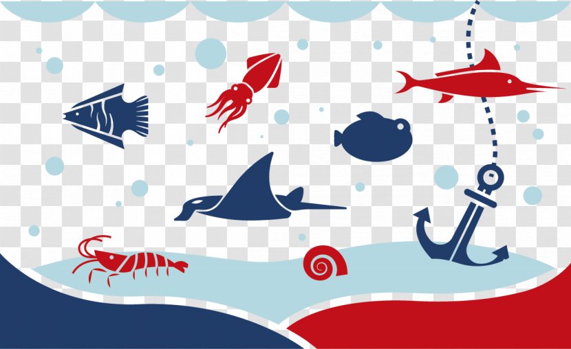 Seawater Ocean Underwater - Artwork - Marine Fishes Transparent PNG