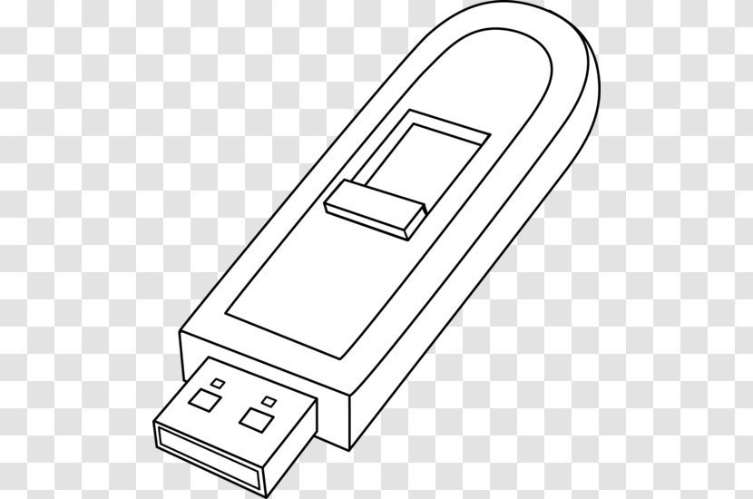 USB Flash Drive Clip Art - Hardware Accessory - Cliparts Transparent PNG