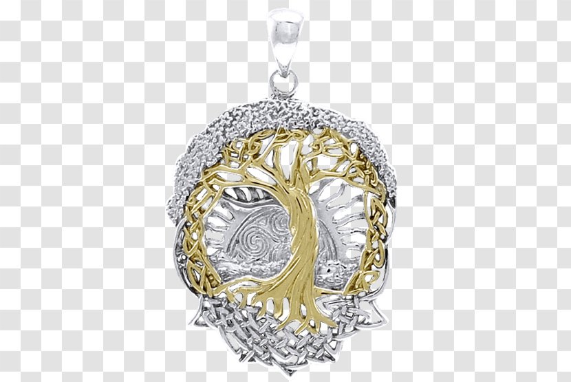 Tree Of Life Locket Charms & Pendants Gold Silver Transparent PNG