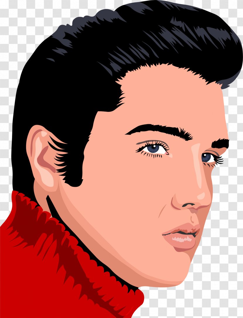 Elvis Presley - Watercolor - 100 Greatest Hits Clip ArtELVIS Transparent PNG