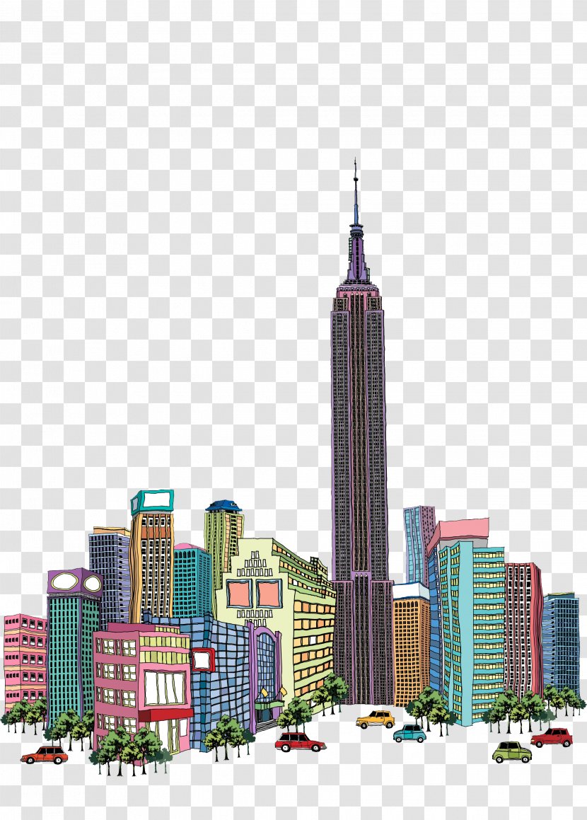 Empire State Building - Building, United States Transparent PNG