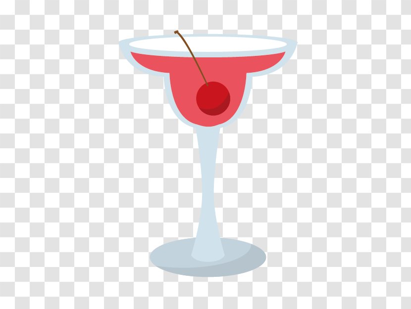 Cocktail Garnish Martini Pink Lady Cosmopolitan - Cartoon Red Transparent PNG