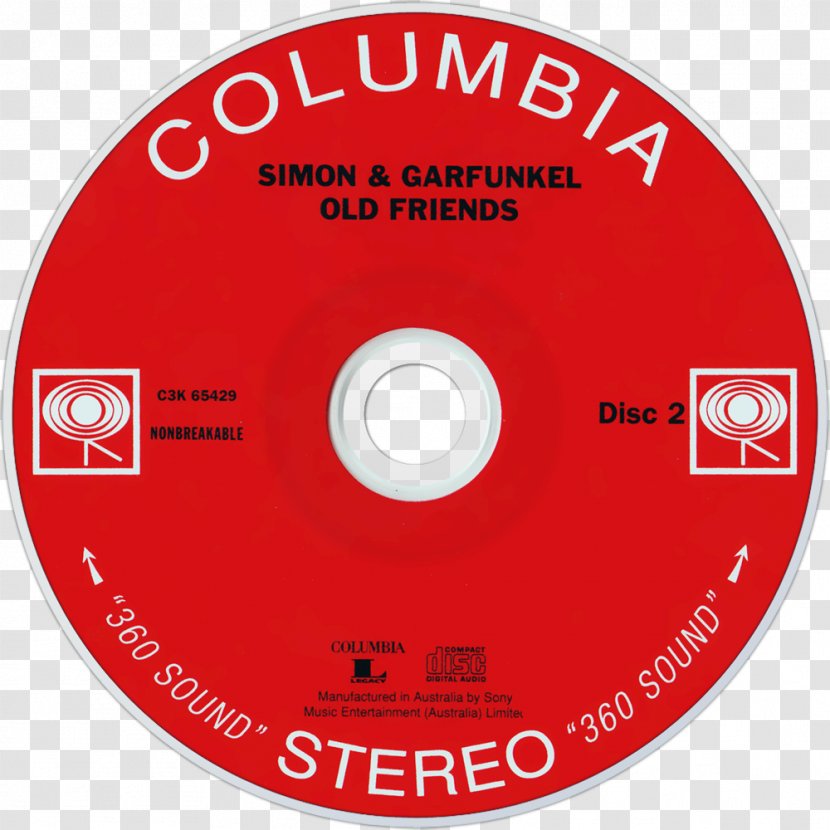 Compact Disc Computer Hardware Disk Storage Brand - Simon Garfunkel Transparent PNG