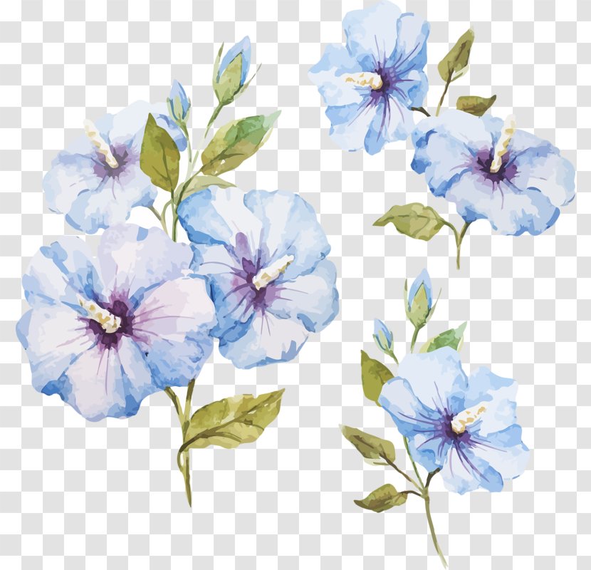 Watercolour Flowers Watercolor Painting Stock Photography - Flower Transparent PNG