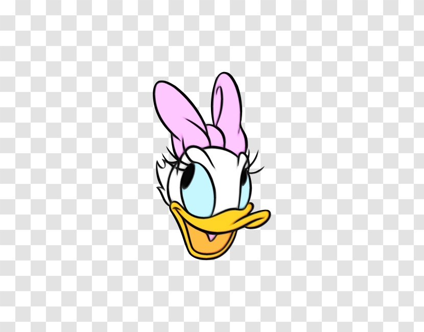 Daisy Duck Donald Mickey Mouse Face - Goofy Transparent PNG