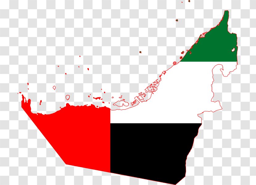 Flag Of The United Arab Emirates Abu Dhabi World Clip Art - Sky - UAE Map Transparent PNG