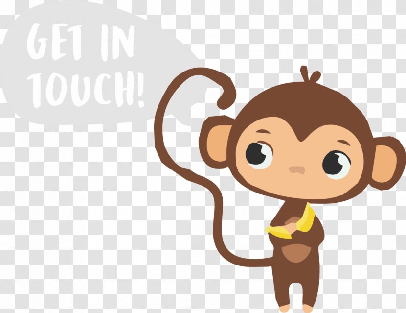 Monkey Primate Kiaat Ridge Pre-Primary School Finger Clip Art - Homo Sapiens - Get In Touch Transparent PNG