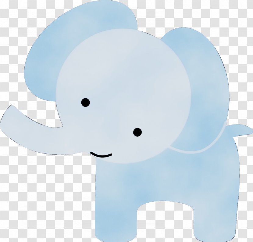 Baby Elephant Cartoon - Mammal - Toy Toys Transparent PNG