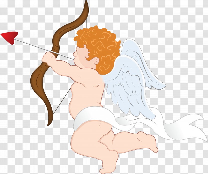 Cupid Clip Art - Flower - Image Transparent PNG