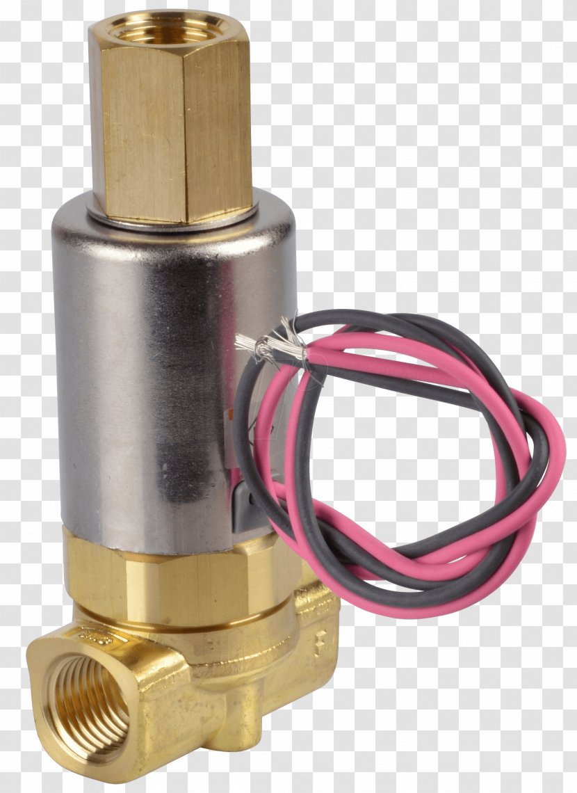 01504 Solenoid Valve 5G G1 - Iso Image Transparent PNG