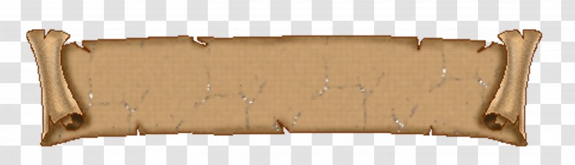 Paper Bitmap Scroll Clip Art - Beige - Background Transparent PNG
