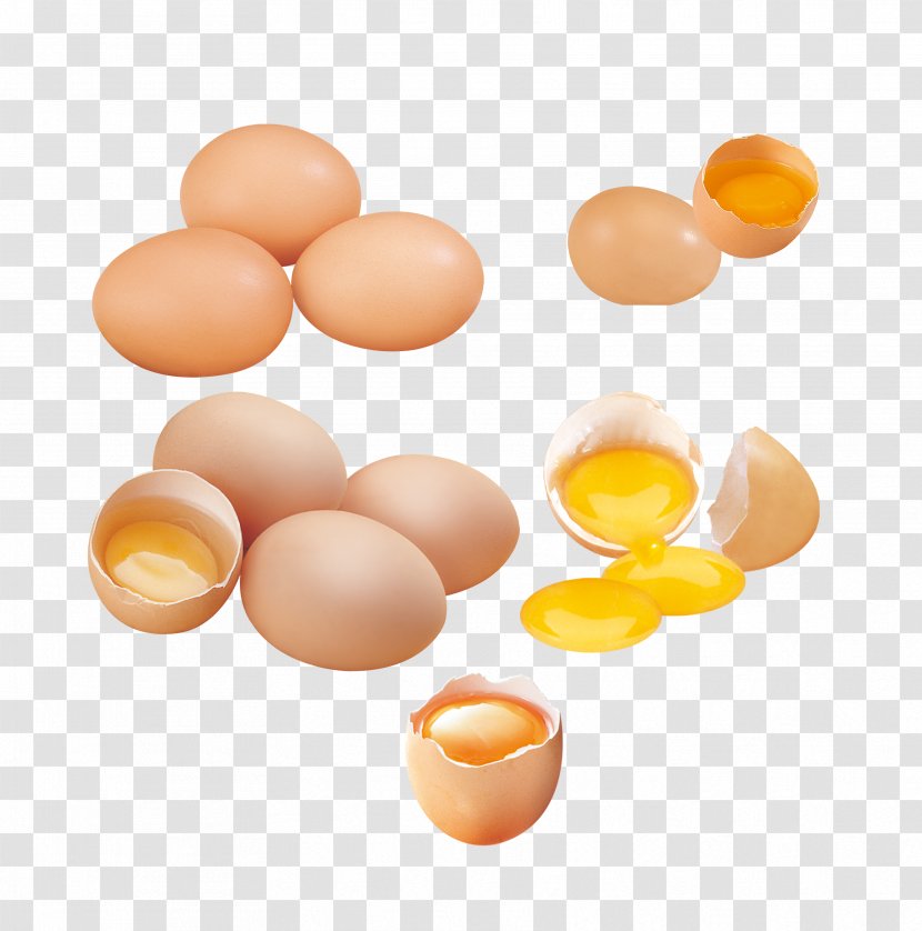 Yolk Chicken Eggshell - Easter Egg Transparent PNG