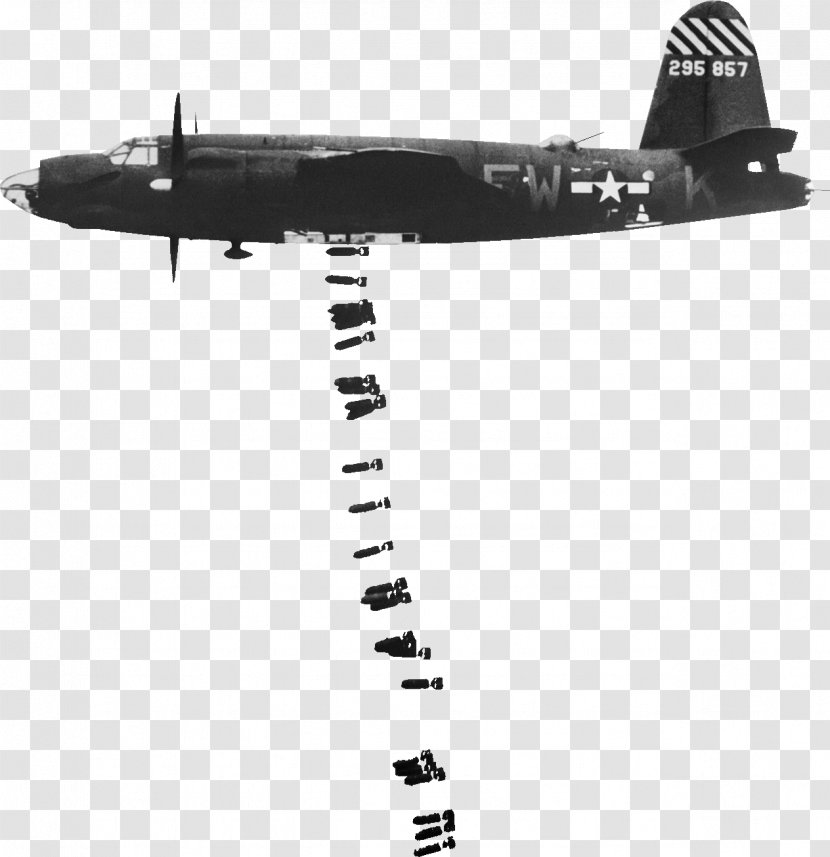 Martin B-26 Marauder Second World War Airplane Bomb Transparent PNG