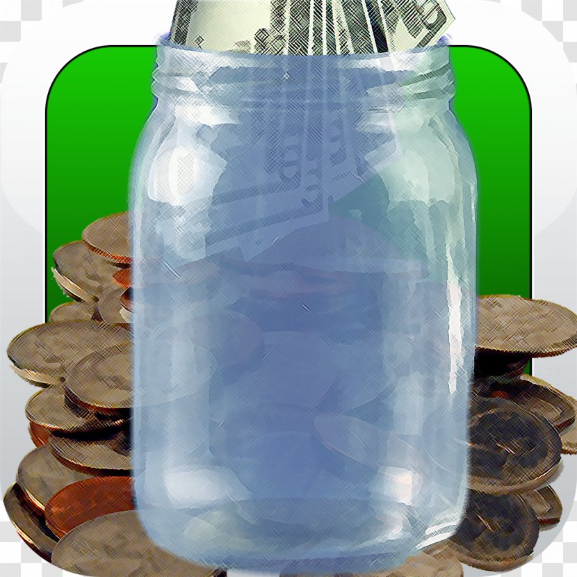 Plastic Bottle Glass Mason Jar - Drinkware Transparent PNG