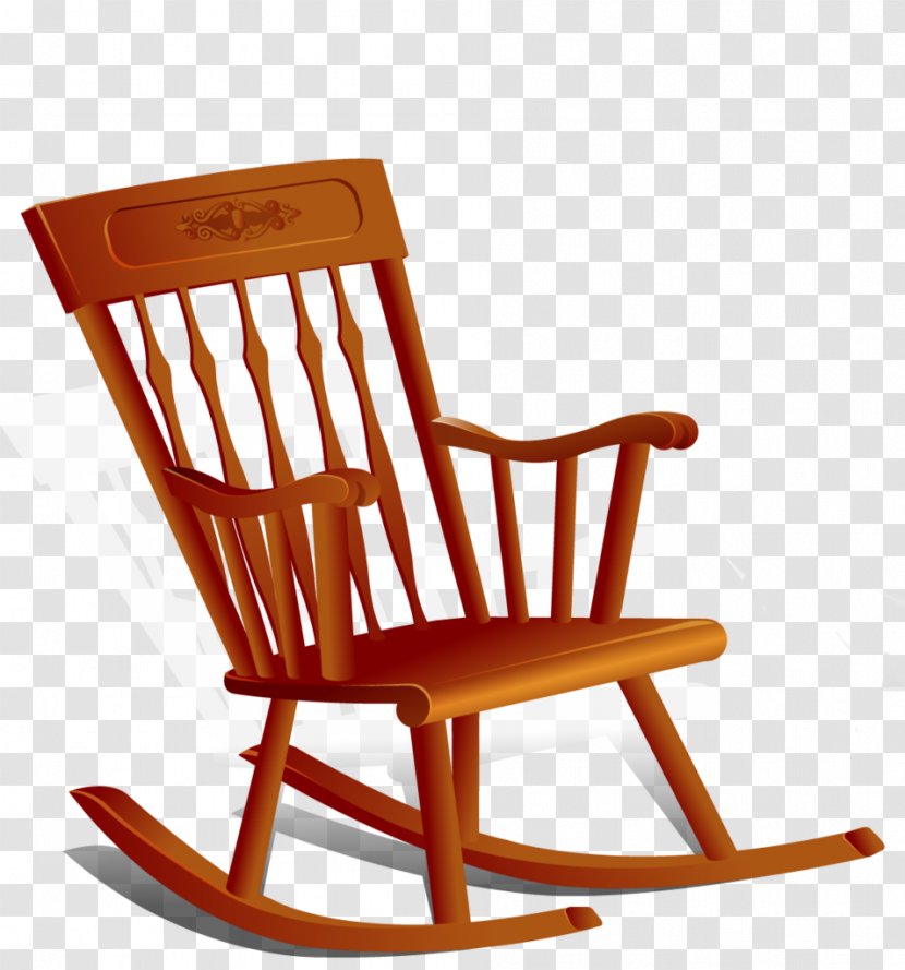 Rocking Chairs Clip Art - Cushion - Closet Transparent PNG