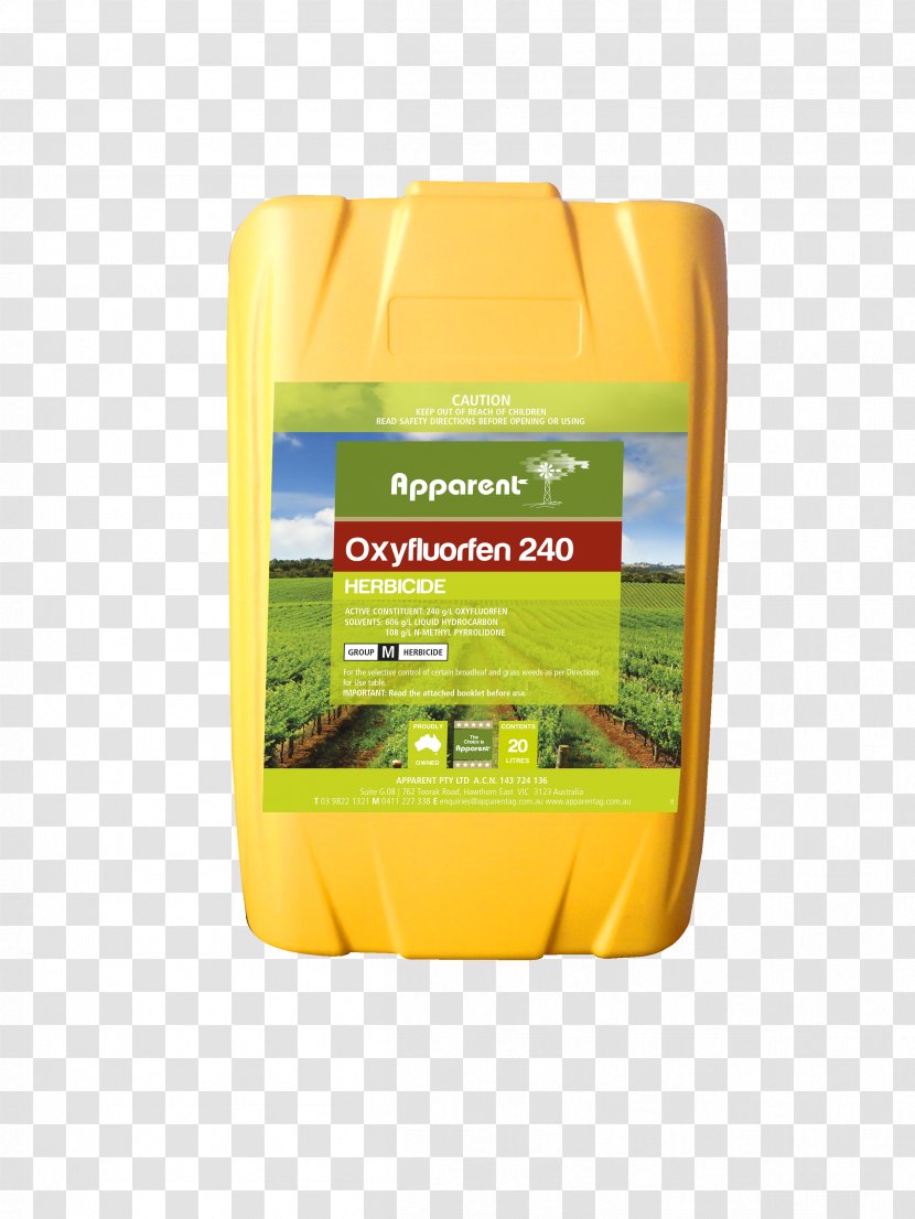 Herbicide Tallarook Rural Supplies Oxyfluorfen Agriculture - Farm - Waratah Transparent PNG