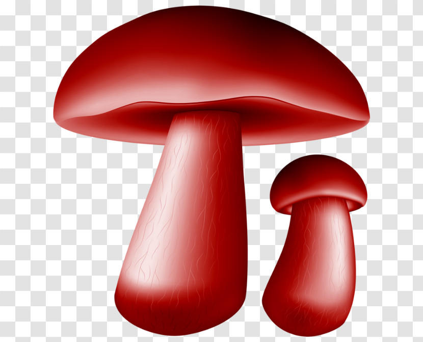 Mushroom Red Agaric Edible Mushroom Material Property Transparent PNG