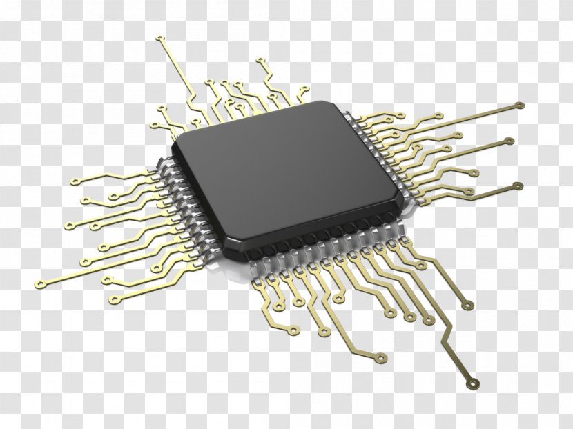 Integrated Circuits & Chips Central Processing Unit Stock Photography - Computer - Chip Transparent PNG
