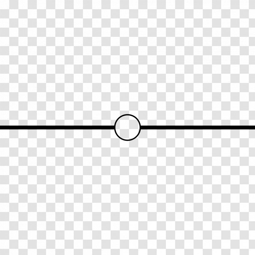Line Point Angle - Black M Transparent PNG