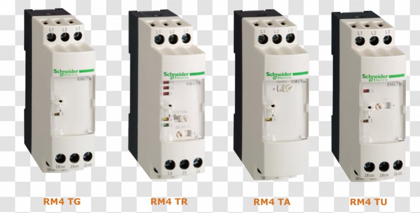 Protective Relay Schneider Electric Electronic Component Three-phase Power - Electronics - Absence Transparent PNG
