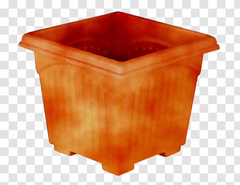 Flowerpot Plastic Product Design Angle - Orange Transparent PNG