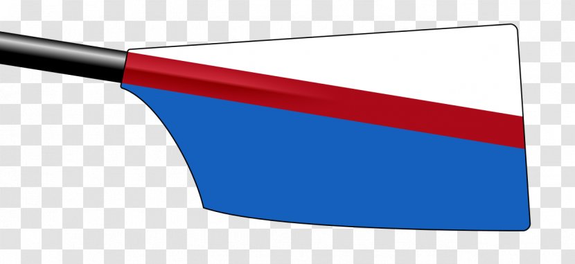 Rowing Club Detroit Boat Oar - Blue Transparent PNG