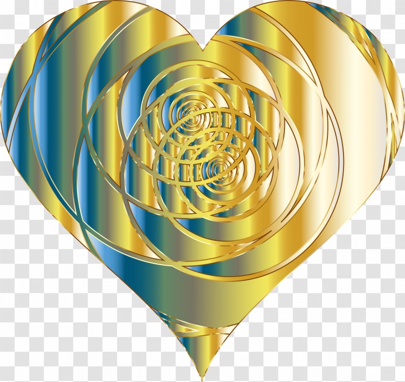 Heart Valentine's Day Clip Art - Spiral Transparent PNG