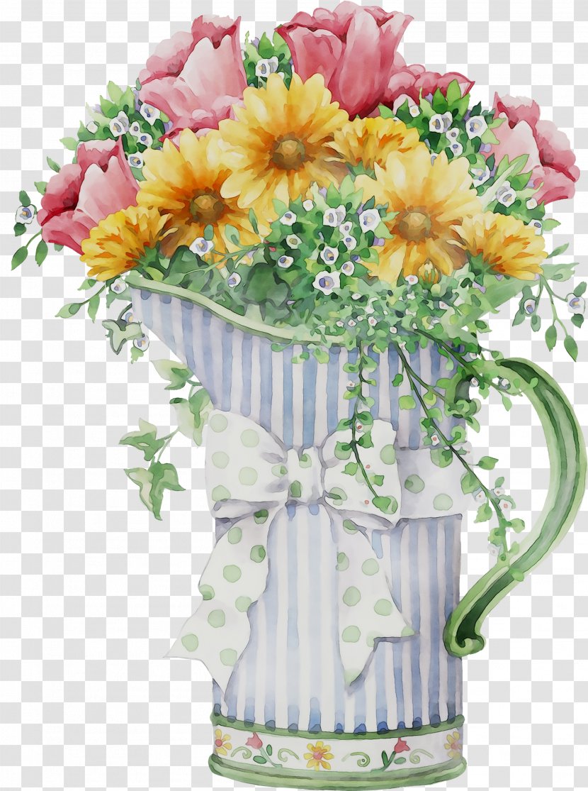 Floral Design Cut Flowers Vase Flower Bouquet Transparent PNG