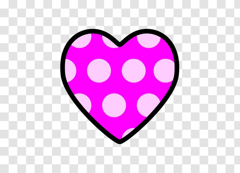 Pink M Line Heart Clip Art Transparent PNG