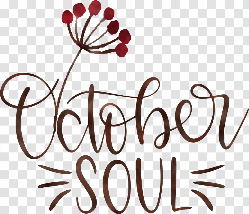 October Soul October Transparent PNG