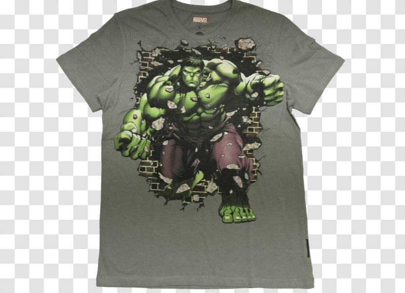 Hulk T-shirt Avengers Sleeve Blouse - Sticker Transparent PNG