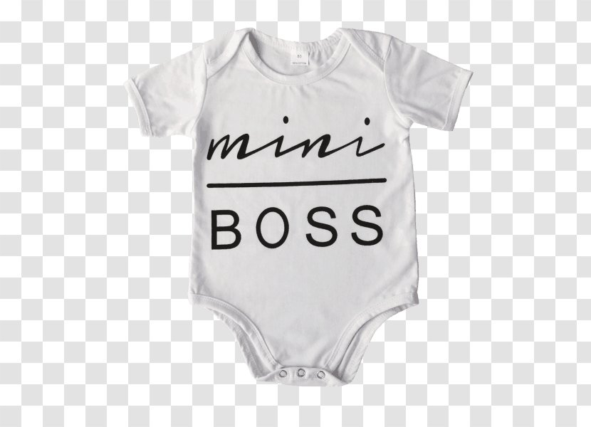 Baby & Toddler One-Pieces T-shirt Romper Suit Bodysuit Textile - Clothing - The Boss Transparent PNG