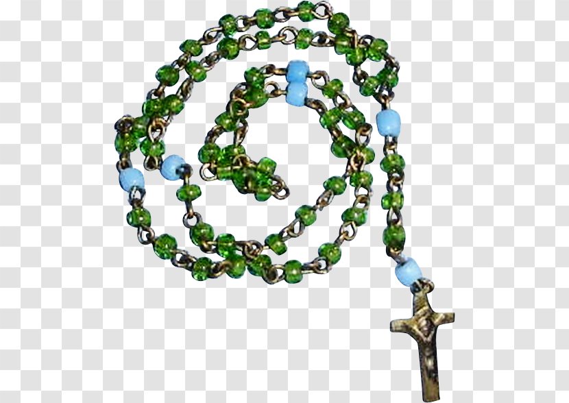 Bead Rosary Turquoise Body Jewellery - Symbol Transparent PNG