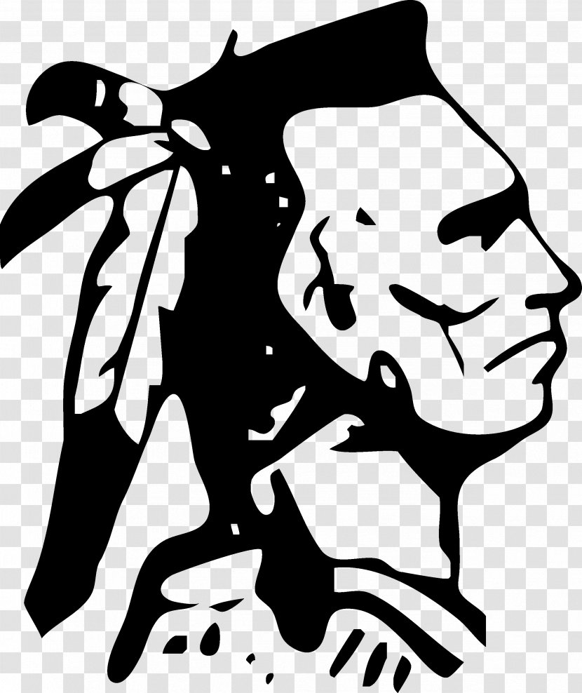 Armuchee High School Indigenous Peoples Of The Americas Native Americans In United States Mohawk People Clip Art - Black And White - Wedding Couple Transparent PNG