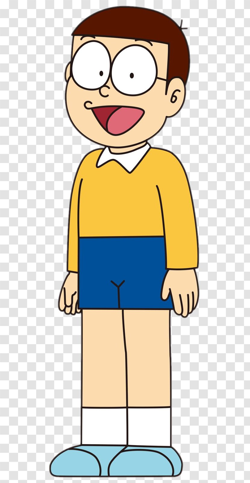 Nobita Nobi Doraemon Gōda Takeshi Clip Art - Standing Transparent PNG