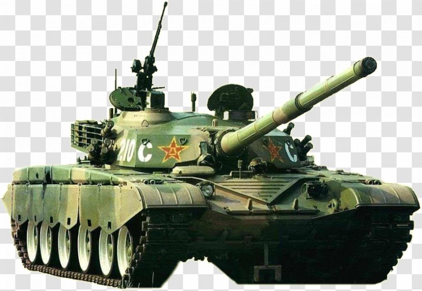 China Main Battle Tank Type 99 96 - Self Propelled Artillery - Field Tanks Pull Material Free Transparent PNG
