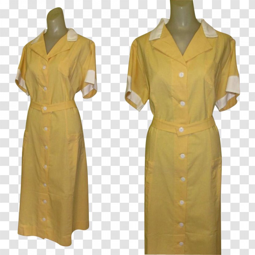 Robe 1950s Serveringsdräkt Dress Uniform - Outerwear Transparent PNG