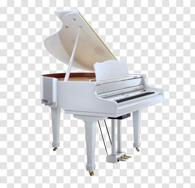 Digital Piano Fortepiano Musical Keyboard - Watercolor - A Transparent PNG