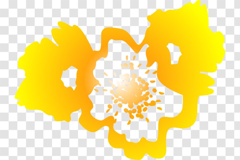 Flower Floral Design Petal Yellow - Doodles Transparent PNG