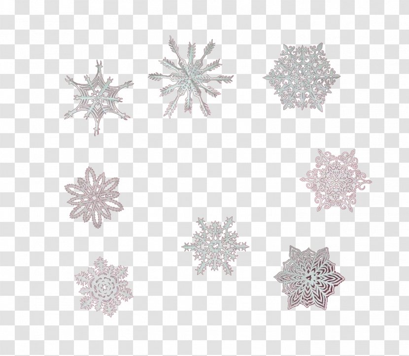 Petal Pattern - Texture - Paper Cutting Snowflakes Transparent PNG