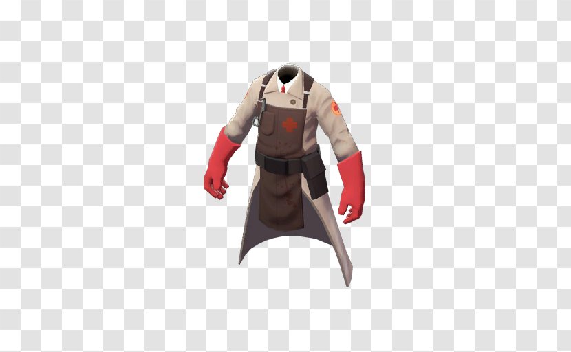 Smock-frock Team Fortress 2 Surgeon Apron Steam - Marketplace - Hellmet Transparent PNG