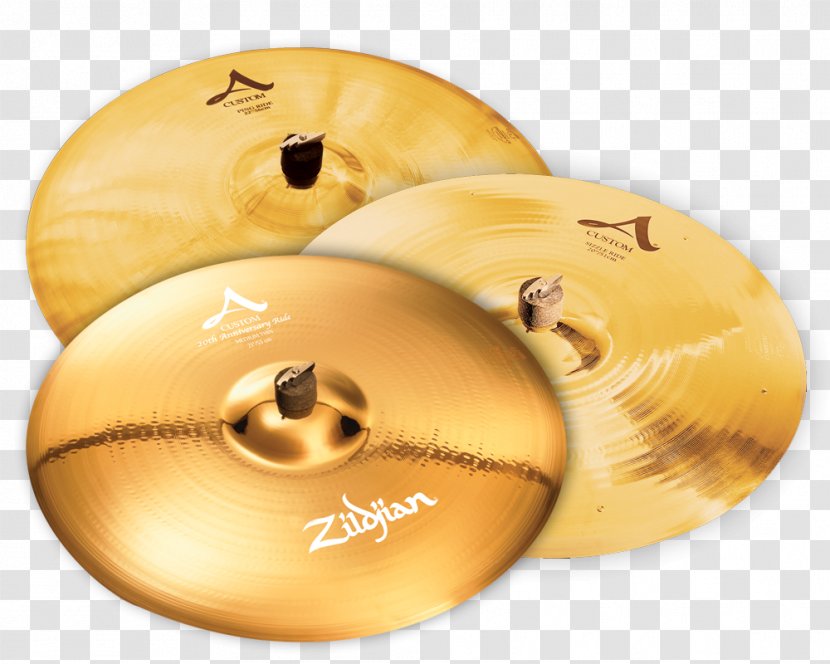 Hi-Hats Avedis Zildjian Company Crash Cymbal Drums - Silhouette Transparent PNG